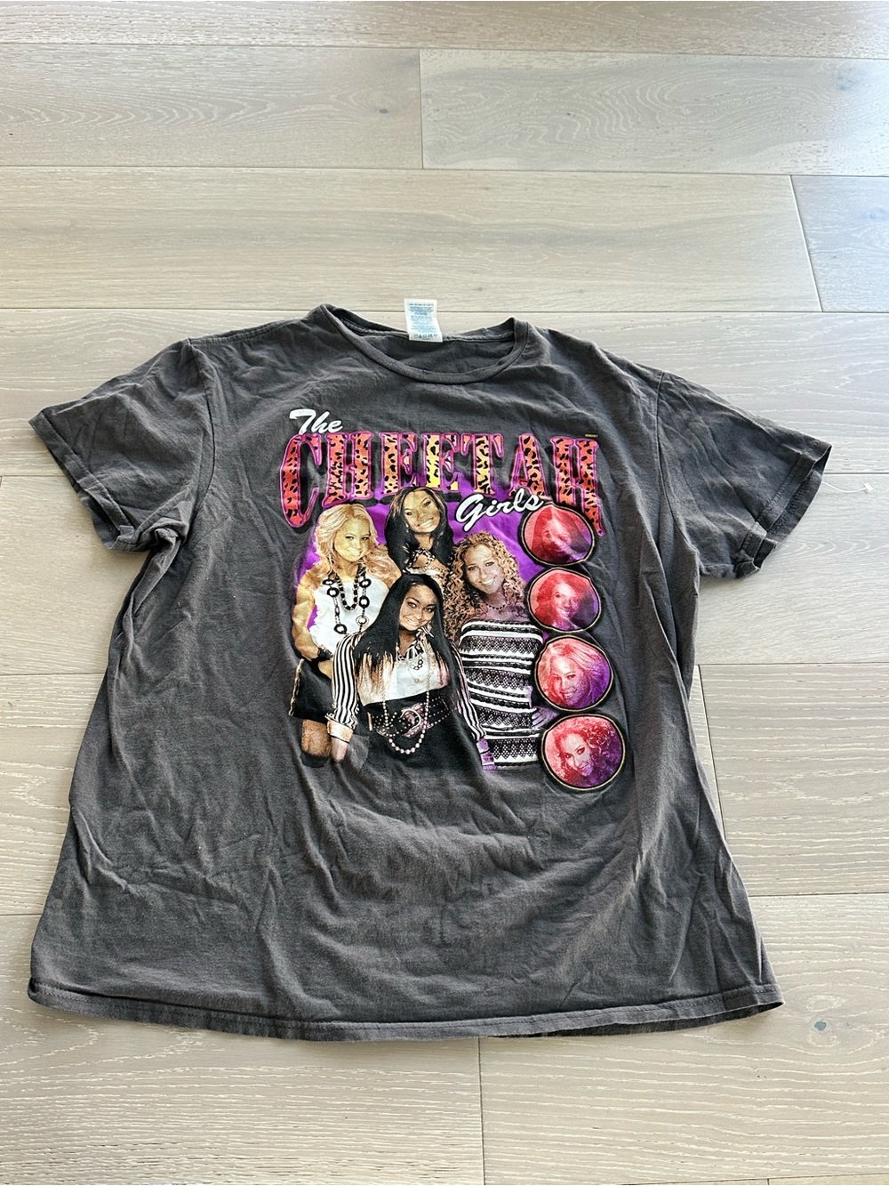 Delta soft Y2K cheetah girls t shirt sz Large